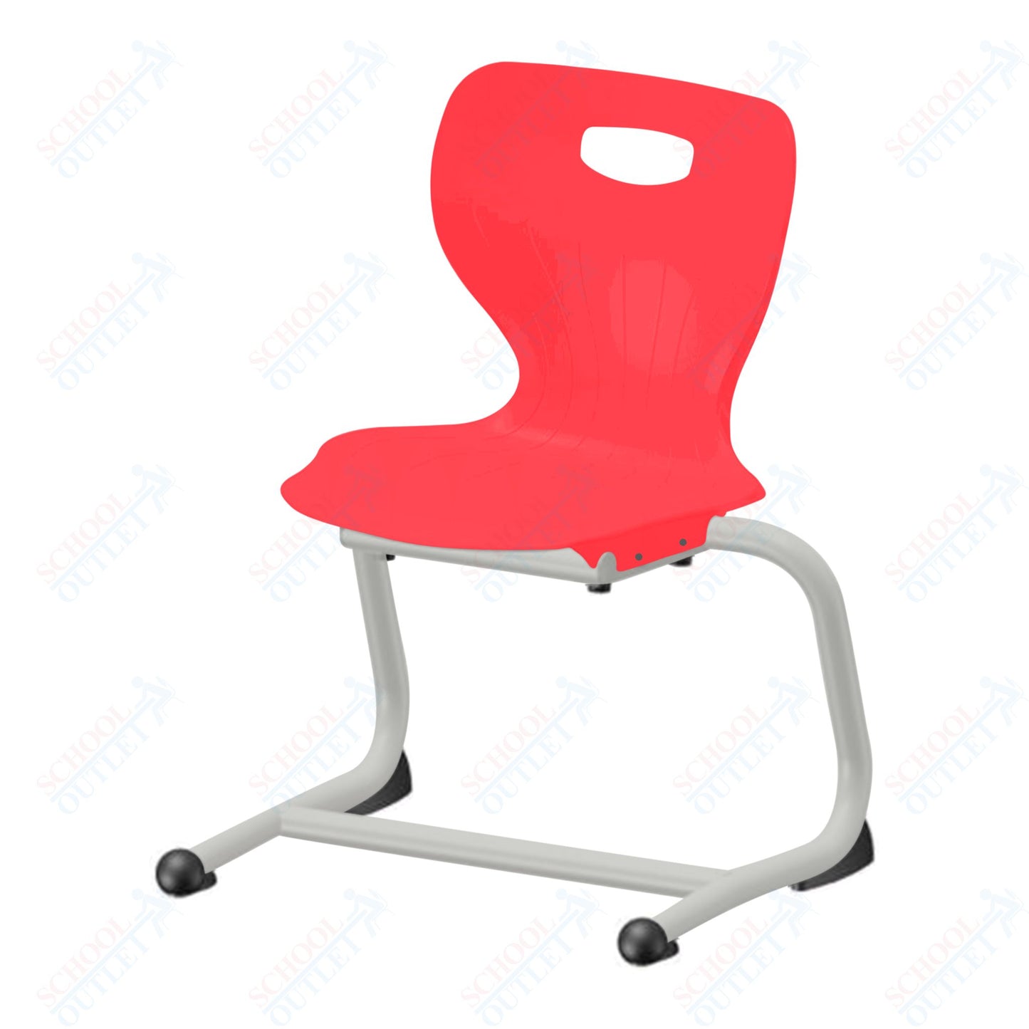 USA Capitol Euroflex 14" Stackable Cantilever Chair (3704)