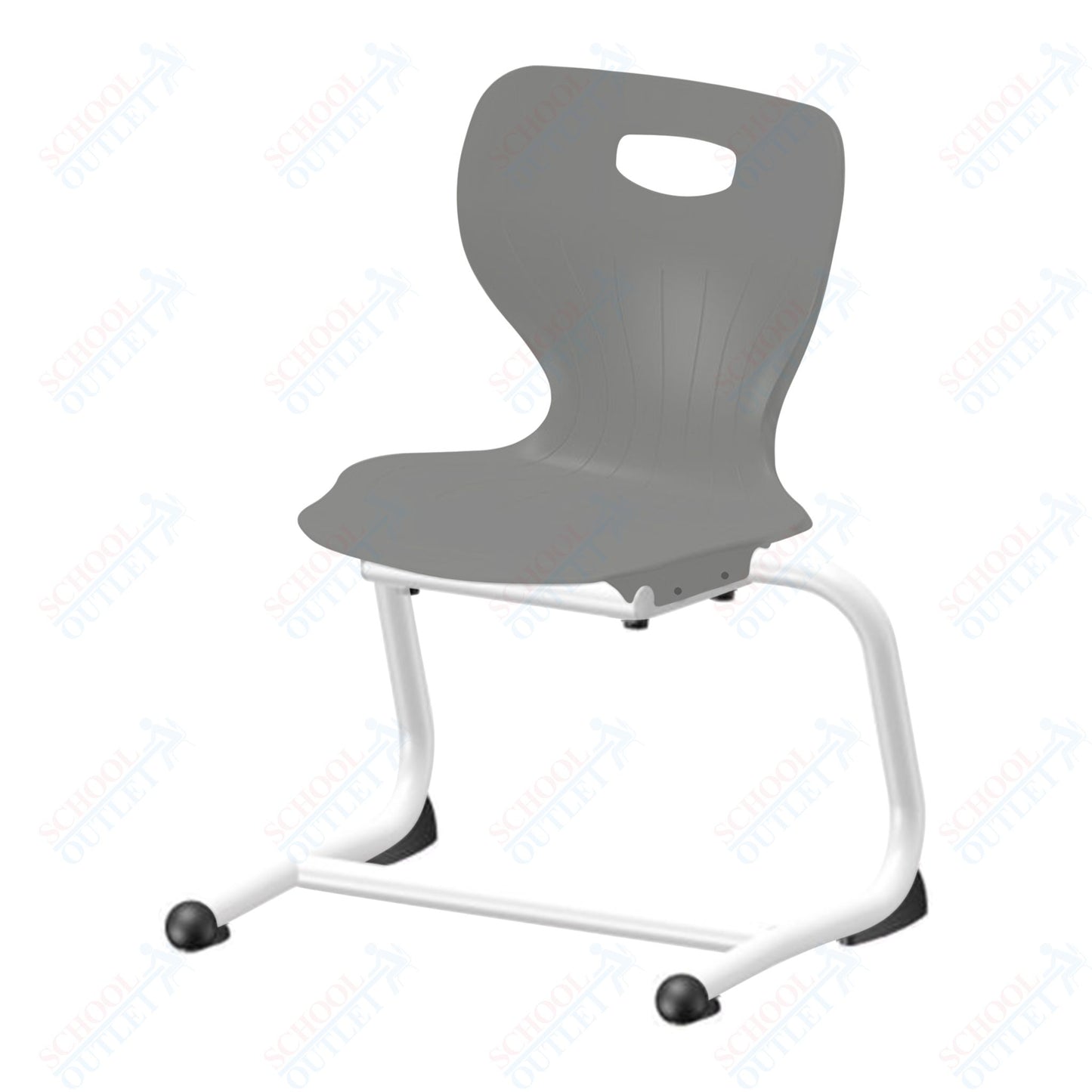 USA Capitol Euroflex 14" Stackable Cantilever Chair (3704)