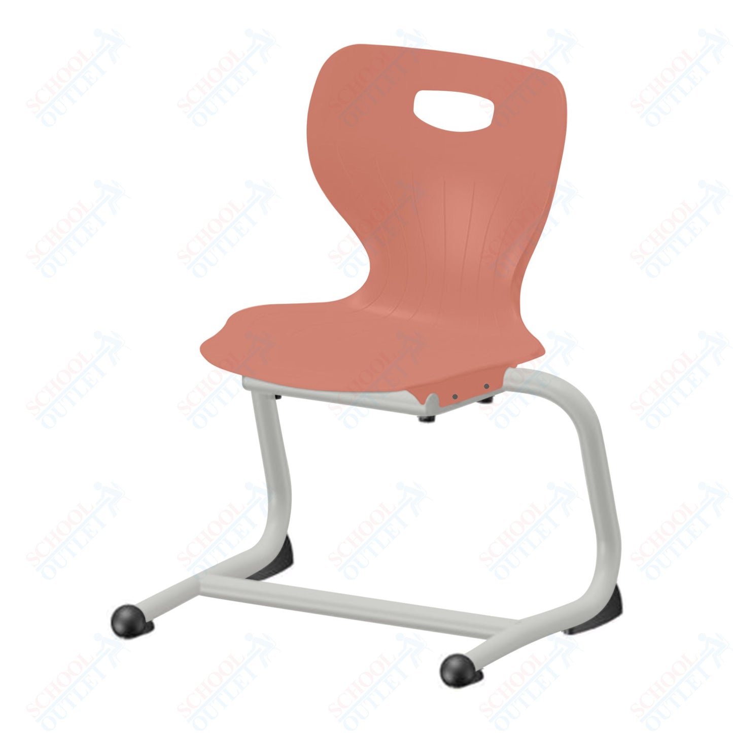 USA Capitol Euroflex 14" Stackable Cantilever Chair (3704)