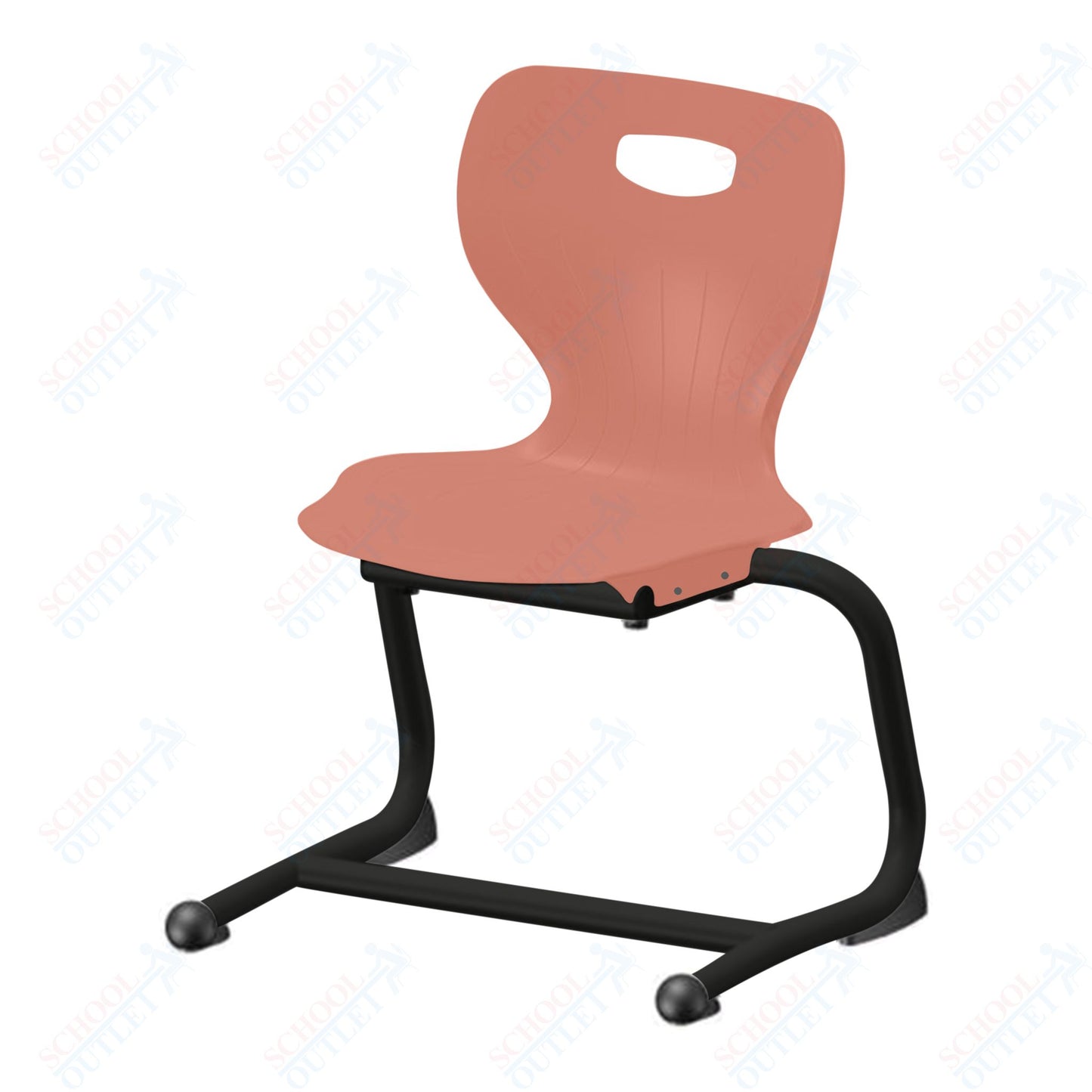USA Capitol Euroflex 14" Stackable Cantilever Chair (3704)