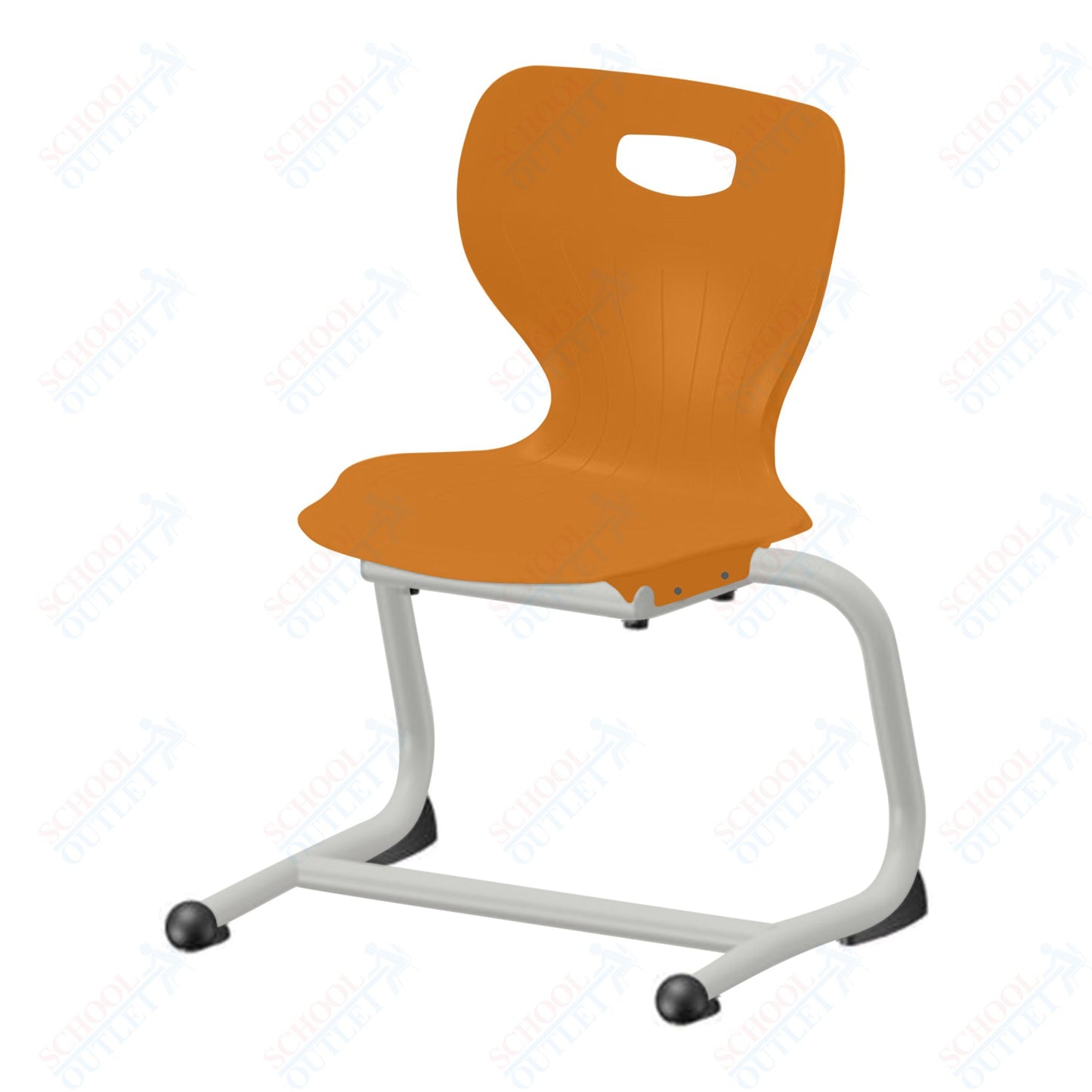 USA Capitol Euroflex 14" Stackable Cantilever Chair (3704)