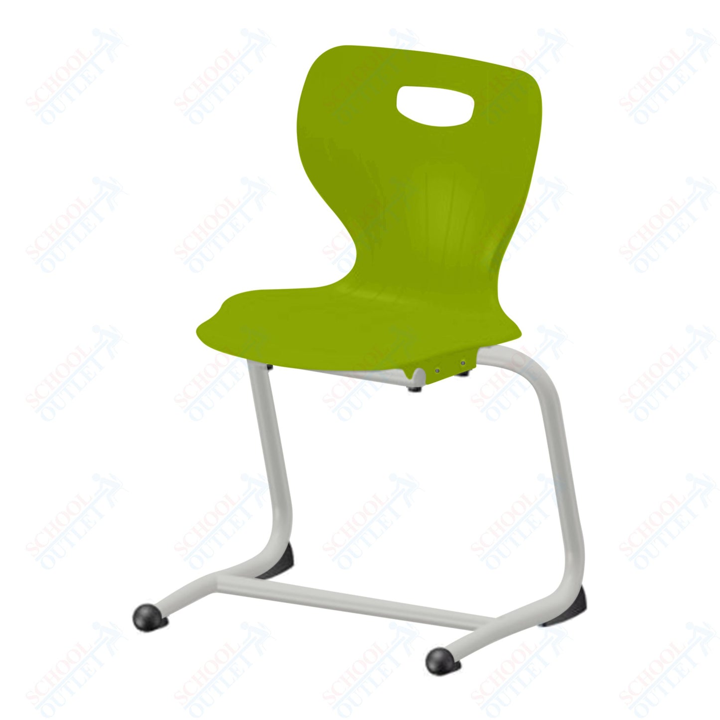 USA Capitol Euroflex 16" Stackable Cantilever Chair (3706)