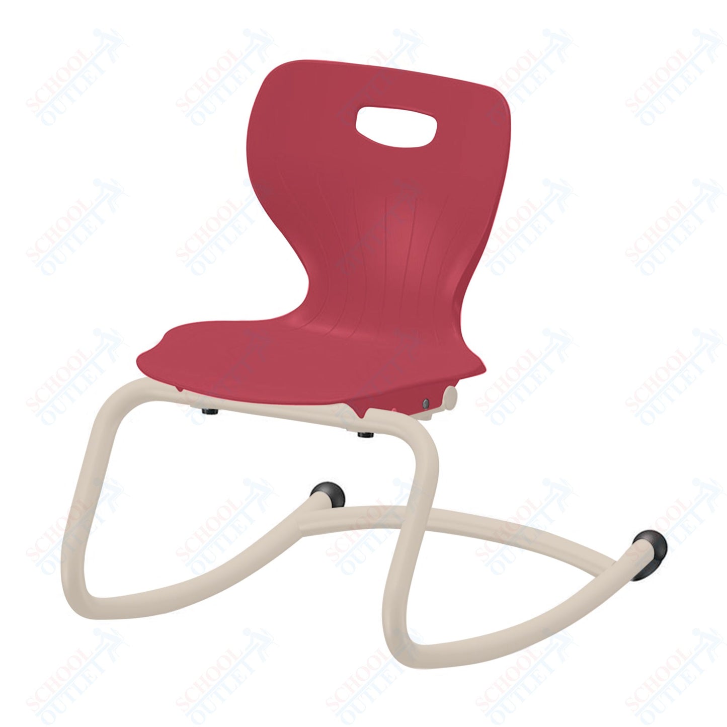 USA Capitol Euroflex 16" Stackable Cantilever Rocker Chair (3706R)