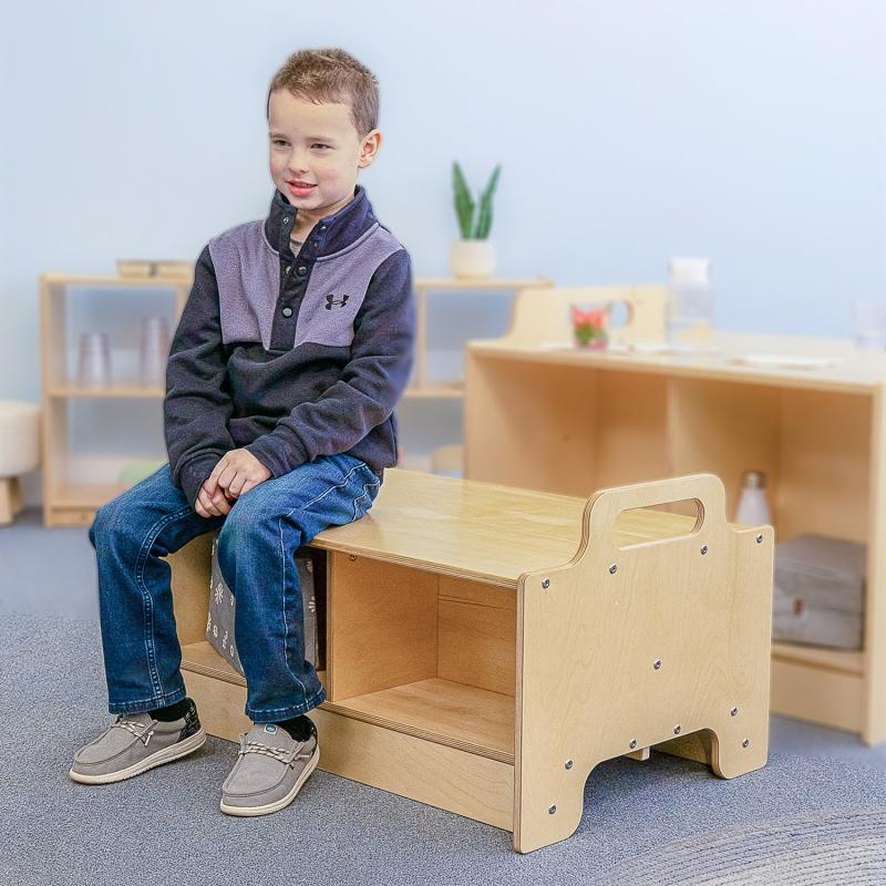 Whitney Brothers Stack-Able™ Bench 34"W x 20.75"D x 18"H (WHT-WB1433)