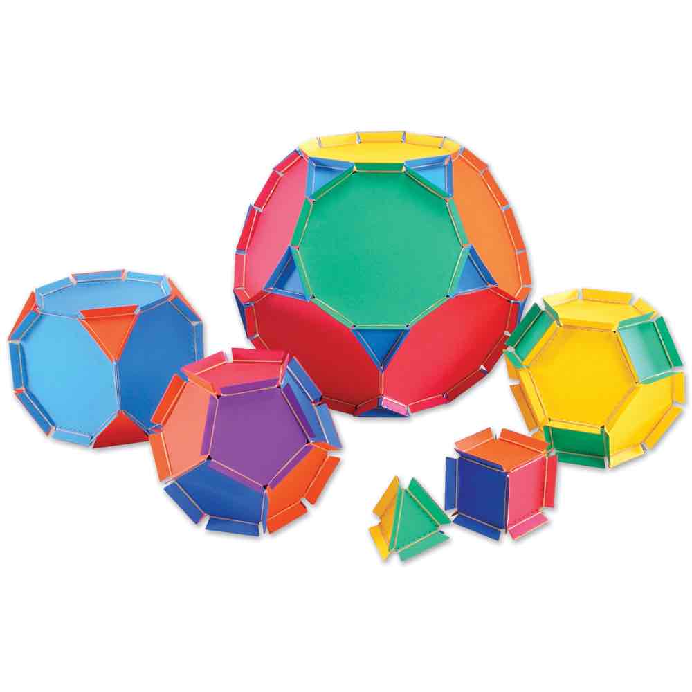 AccuCut Platonic Solid Set Jumbo Professional Die Set of 5 Pieces (ACC - DS104J) - SchoolOutlet