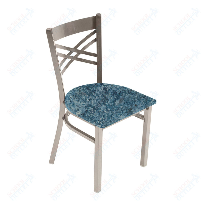 AmTab Cafe Chair - 16.5"W x 17"L x 32.25"H - Seat Height 17.25"H (AMT - CAFECHAIR - 1) - SchoolOutlet