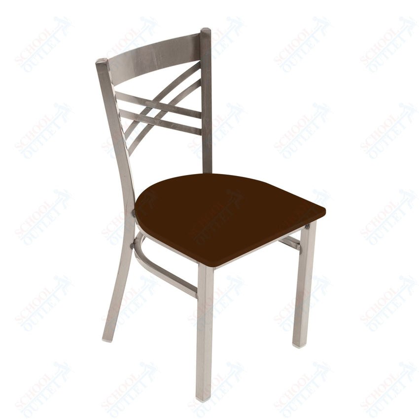 AmTab Cafe Chair - 16.5"W x 17"L x 32.25"H - Seat Height 17.25"H (AMT - CAFECHAIR - 1) - SchoolOutlet
