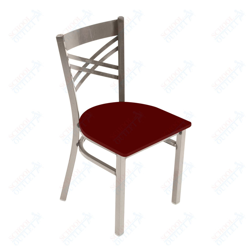 AmTab Cafe Chair - 16.5"W x 17"L x 32.25"H - Seat Height 17.25"H (AMT - CAFECHAIR - 1) - SchoolOutlet