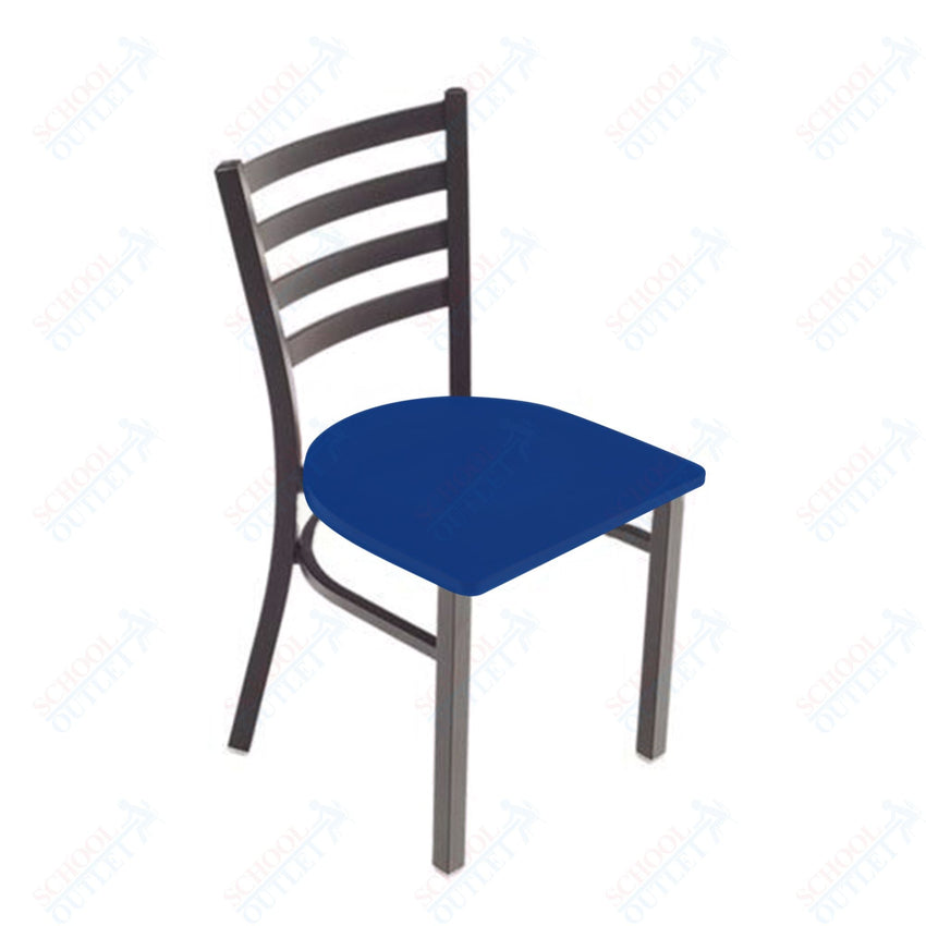 AmTab Cafe Chair - 16.5"W x 17"L x 32.25"H - Seat Height 17.25"H (AMT - CAFECHAIR - 4) - SchoolOutlet