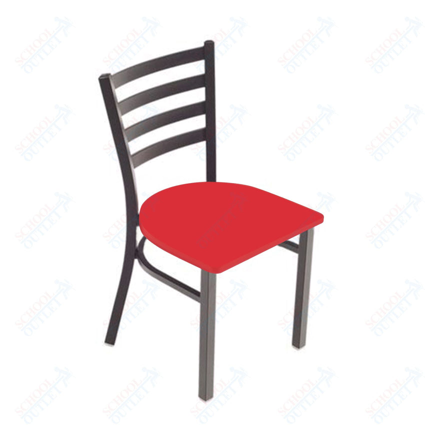 AmTab Cafe Chair - 16.5"W x 17"L x 32.25"H - Seat Height 17.25"H (AMT - CAFECHAIR - 4) - SchoolOutlet