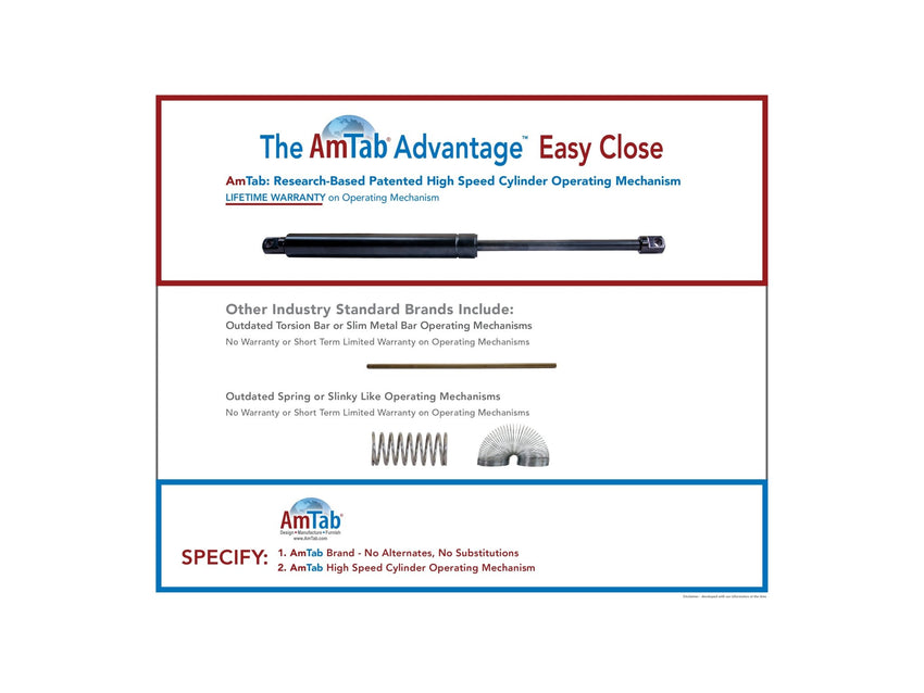 AmTab Mobile E - Z Tilt Caf Table - Round - 42" Round x Adjustable 30"H to 42"H (AmTab AMT - CBR42) - SchoolOutlet