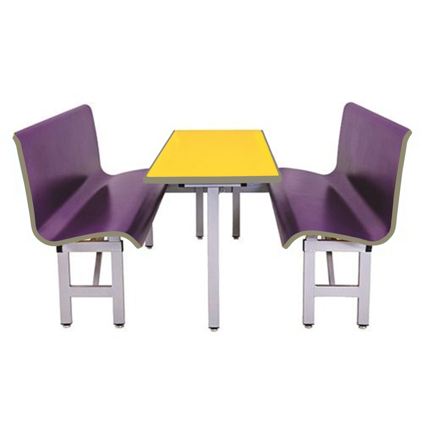 AmTab Portable Booth Seating - 24"W x 60"L x 38"H (AMT - MWBS245) - SchoolOutlet