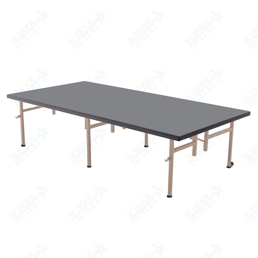 AmTab Fixed Height Stage - Polypropylene Top - 48"W x 48"L x 24"H (AmTab AMT - ST4424P) - SchoolOutlet
