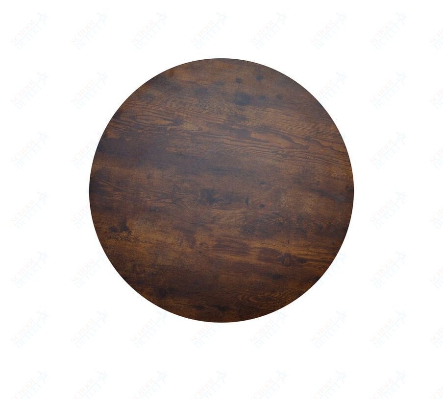 BFM Seating - 2" Relic Table Top - Melamine PVC Self - Edge 30" Round - (BFM - 2xx30R) - SchoolOutlet