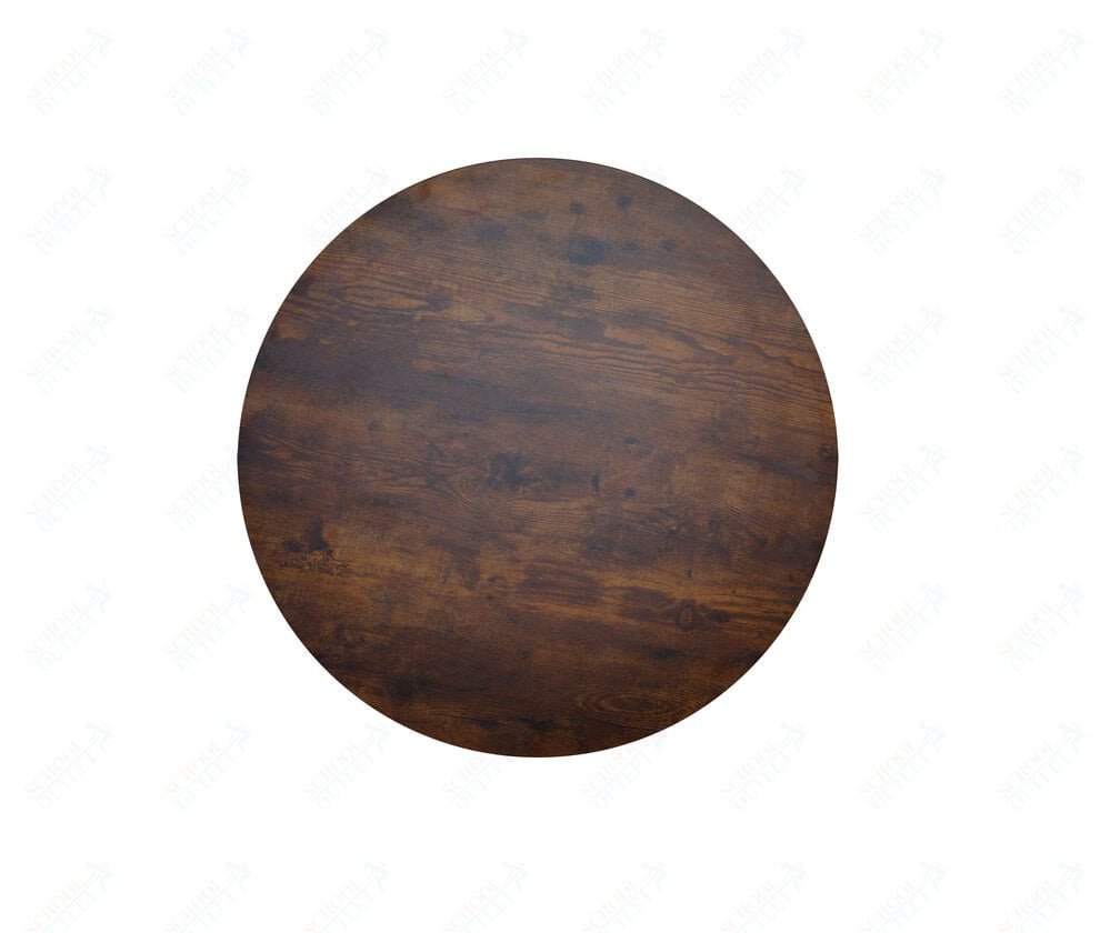 BFM Seating - 2" Relic Table Top - Melamine PVC Self - Edge 36" Round - (BFM - 2xx36R) - SchoolOutlet
