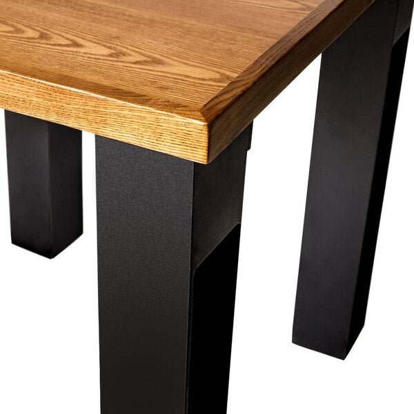 BFM Seating I - Beam Electric Dining Height 4 - Leg Table Base for 30x72" Table Top - Black - (BFM - JSTB) - SchoolOutlet