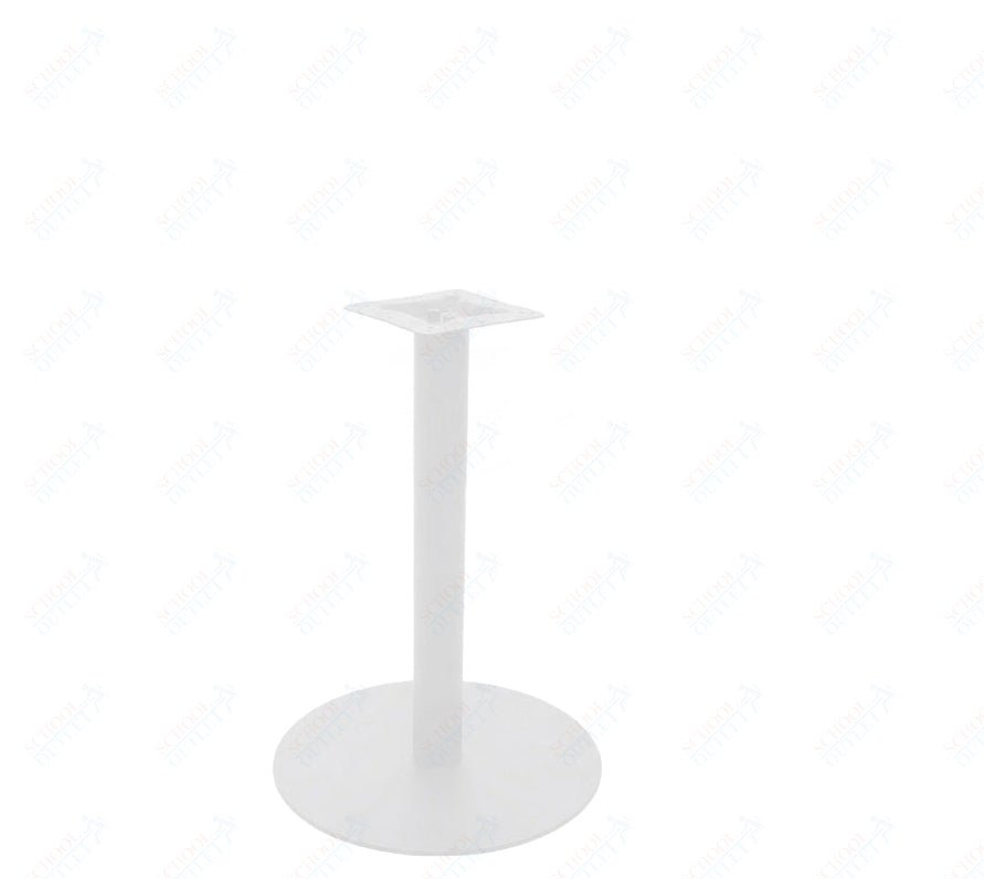 BFM Seating Uptown - 18" Round Base - Dining Height - 3" Round Column - 11 7/8" Bolt - On Top Plate(BFM - LP - 18R) - SchoolOutlet