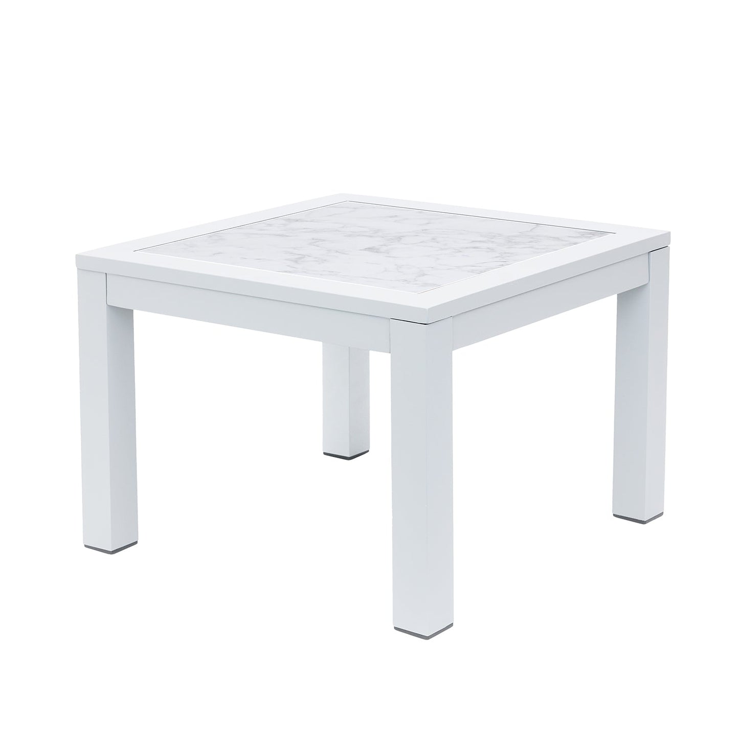BFM Seating Belmar Inlay Coffee Table - Carrara Marble Top - (BFM - PH6105CR) - SchoolOutlet