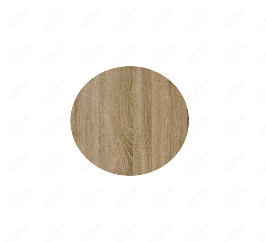 BFM Seating Midtown Table Top - 1 7/8" Melamine with Honeycomb Core - 24" Round - (BFM - MIDTOWN24R) - SchoolOutlet