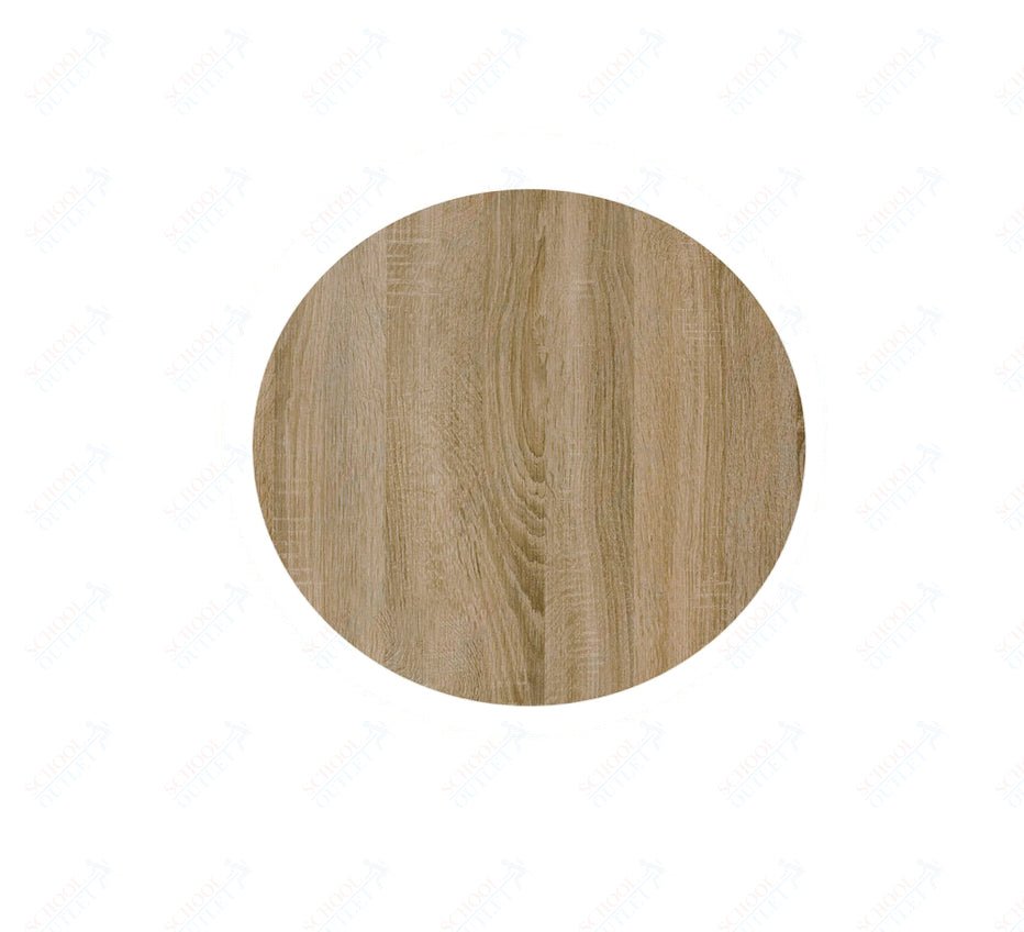 BFM Seating Midtown Table Top - 1 7/8" Melamine with Honeycomb Core - 36" Round - (BFM - MIDTOWN36R) - SchoolOutlet