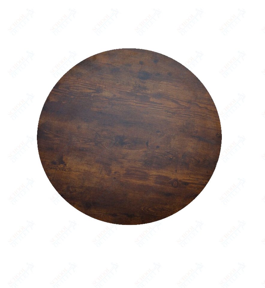 BFM Seating - 1" Relic Table Top - Melamine PVC Self - Edge 36" Round - (BFM - 1cc36R) - SchoolOutlet