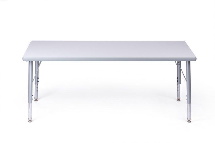 Bintiva Activity Table 24" x 48" with Height Adjustable Legs - SchoolOutlet