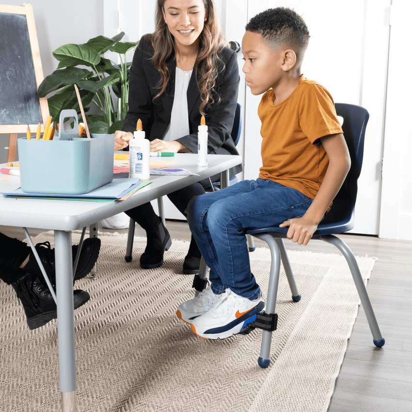 Bintiva Activity Table 24" x 48" with Height Adjustable Legs - SchoolOutlet