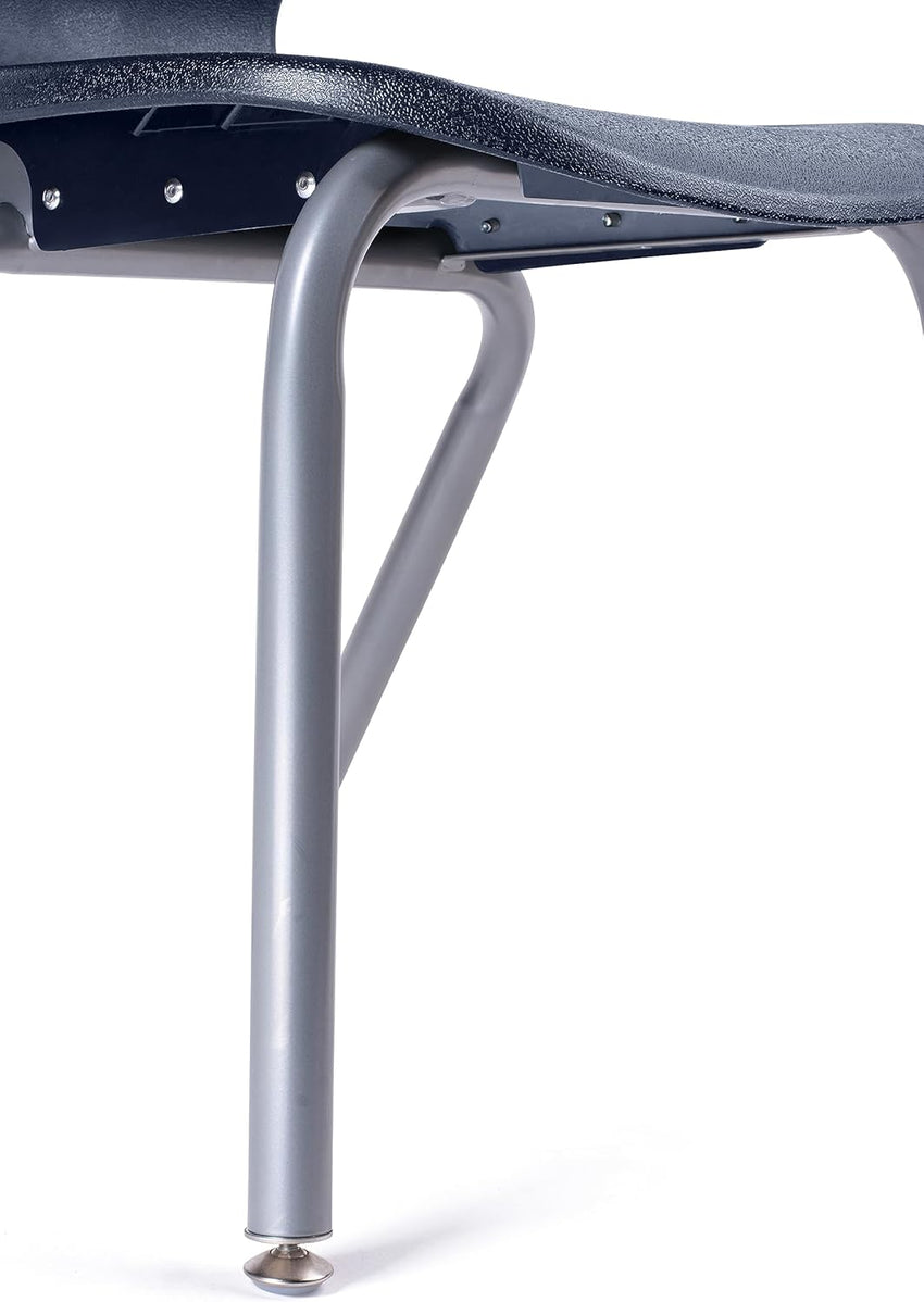 Bintiva ZUUL Stackable Chair Series - School Chair 18" Height with Self Level Glides - SchoolOutlet