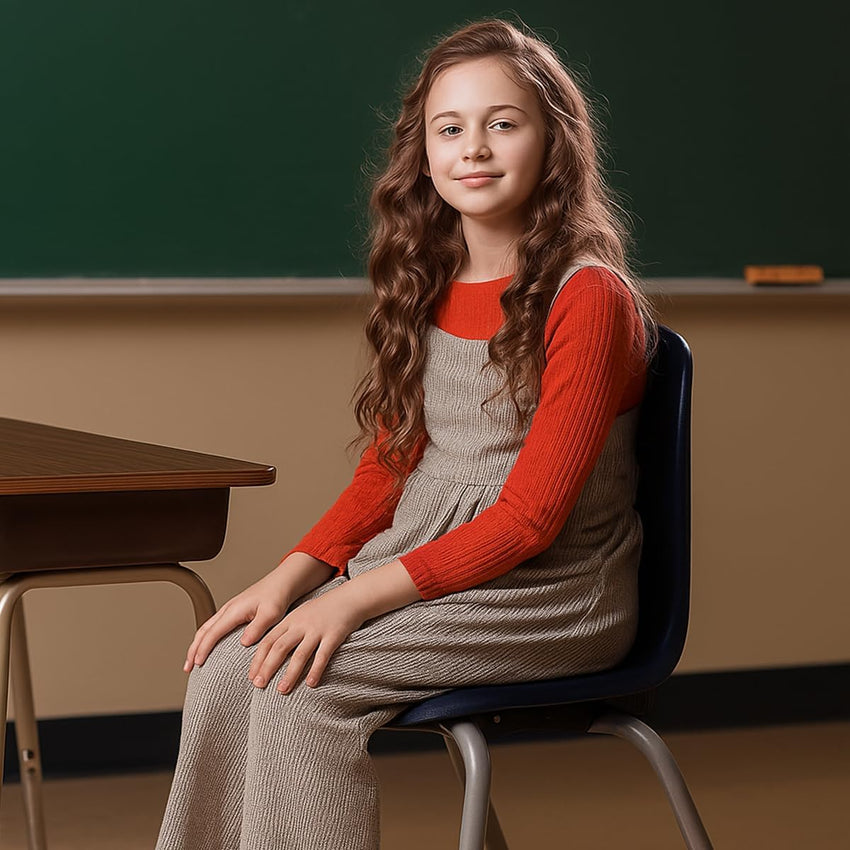 Bintiva ZUUL Stackable Chair Series - School Chair 18" Height with Self Level Glides - SchoolOutlet