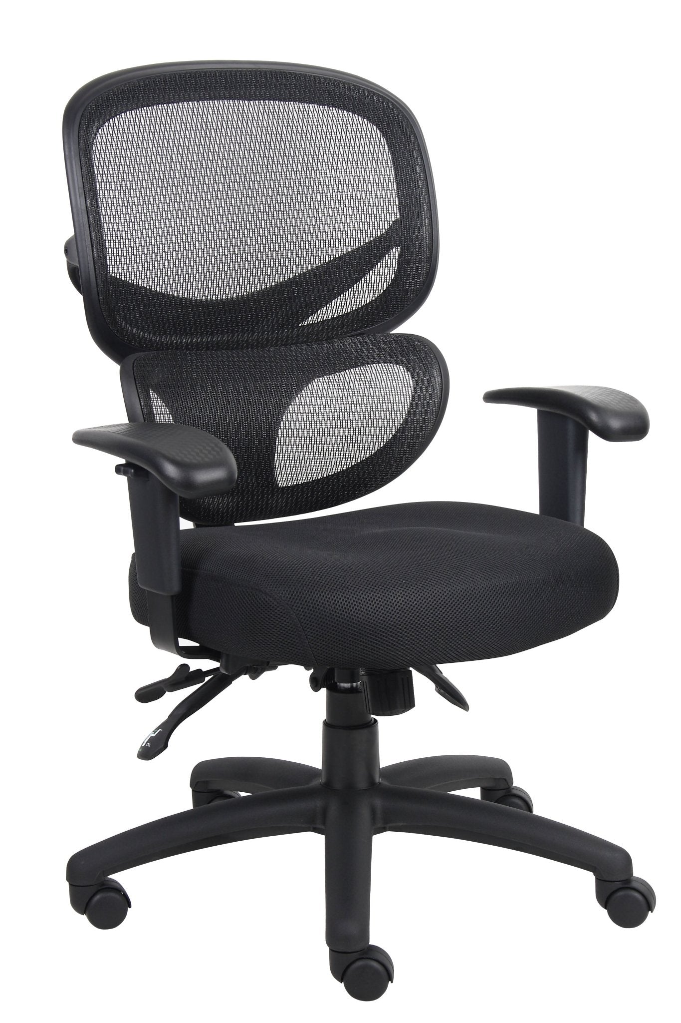 Boss Mesh Multi - Function Task Chair (B6338) - SchoolOutlet