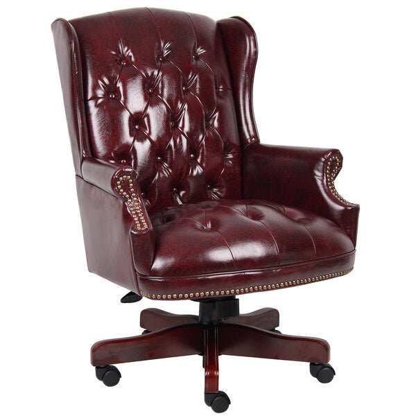Boss Traditional Series Wingback Chair (B800) - SchoolOutlet