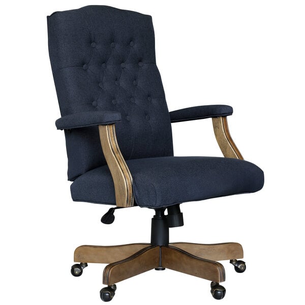 BOSS Champagne Velvet Executive Chair (B905DW) - SchoolOutlet