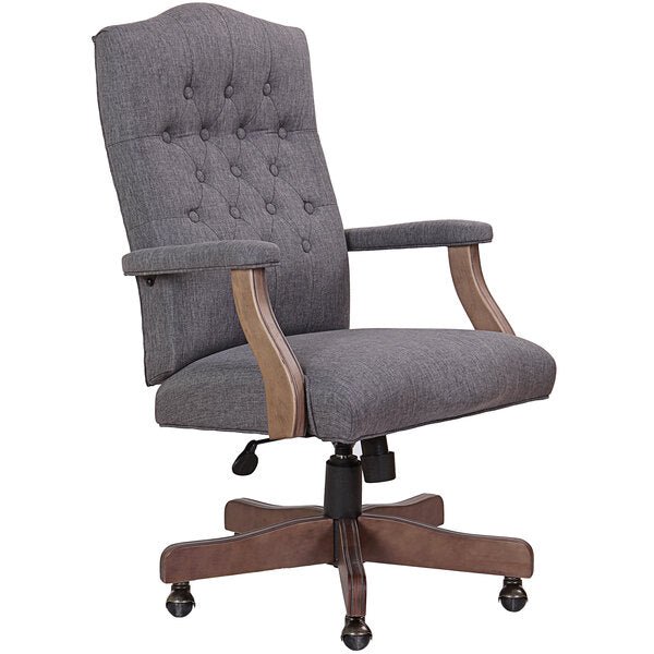 BOSS Champagne Velvet Executive Chair (B905DW) - SchoolOutlet