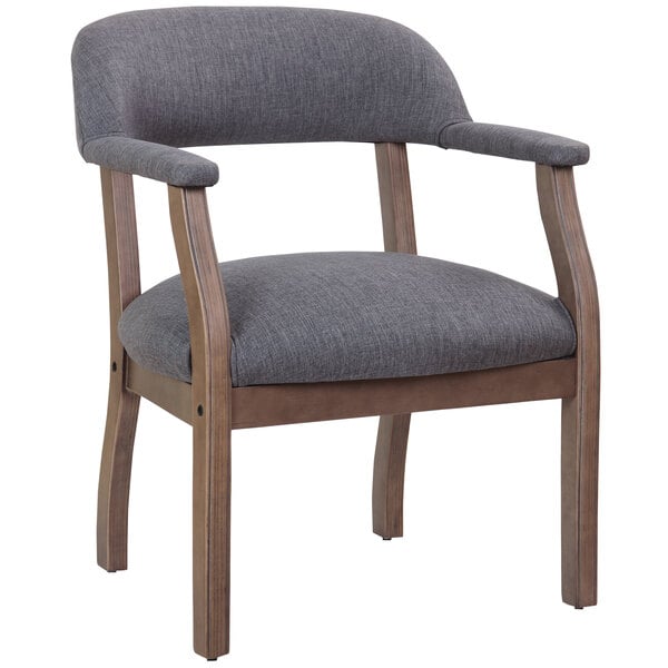 Boss Vinyl Captain's guest, accent or dining chair (B9540) - SchoolOutlet