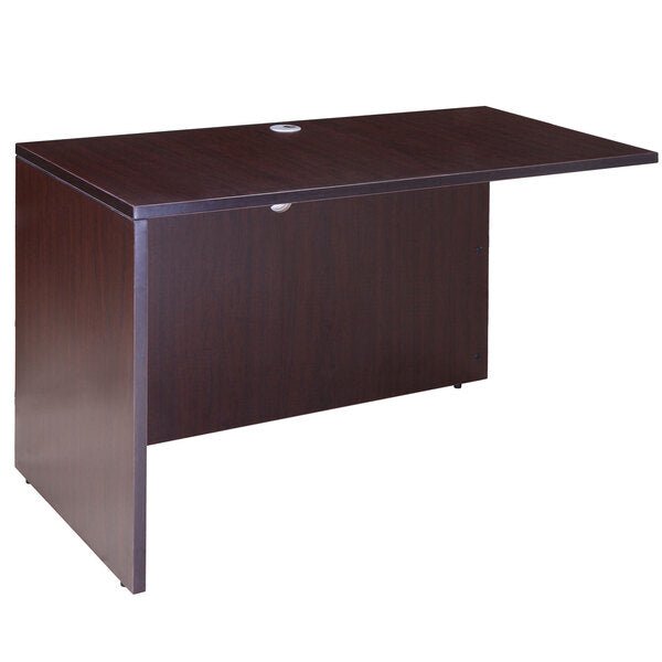 Boss Reversible Return Desk, 47"W x 24"D x 29"H (N145) - SchoolOutlet