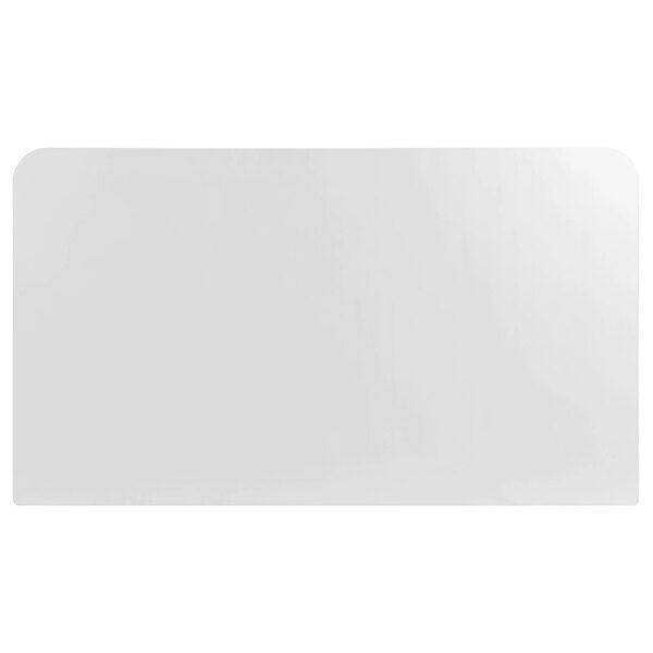 Boss Clear Plexiglass Sneeze Guard Panel, Clear 42"W x 24H" 6MM Thick (NP06) - SchoolOutlet