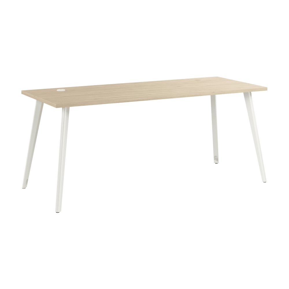 Bush Furniture Vista 72"W x 30"D Computer Desk with Splayed Metal Legs (VSD172X) - SchoolOutlet