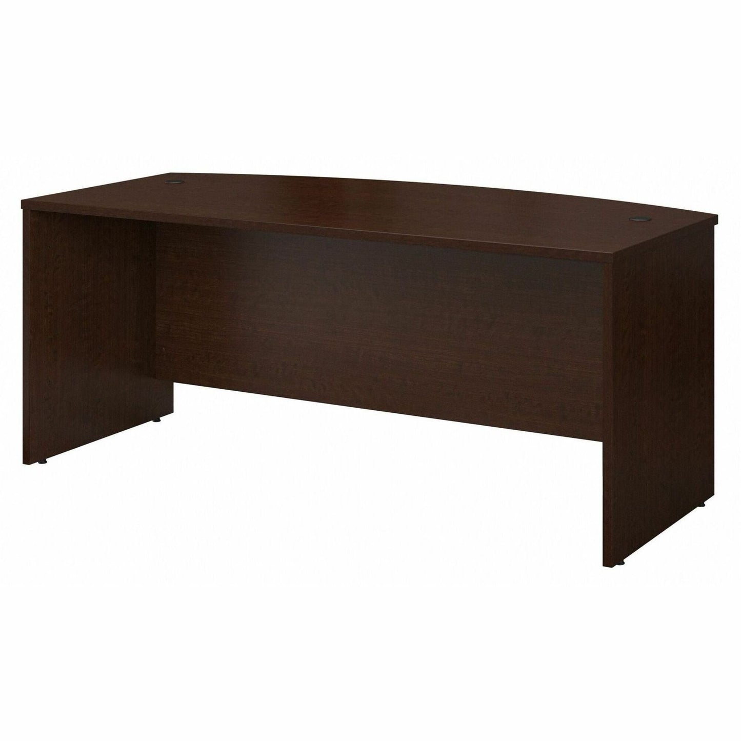 Bush Furniture 71"W Office Desk with Wire Management and Scratch - Resistant Laminate Surface (WC12946X) - SchoolOutlet