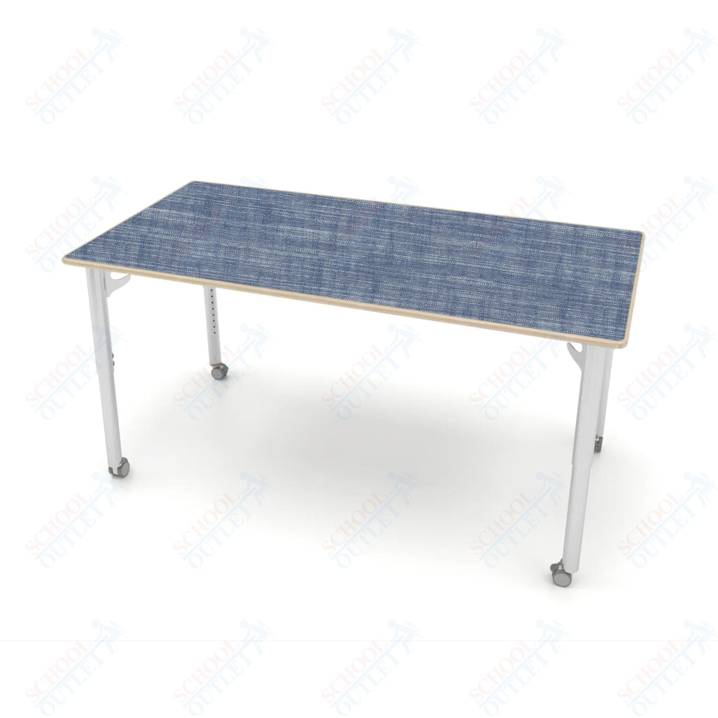 CEF ESTO Table 65.5" x 34" High - Pressure Laminate on Baltic Birch Top and Adjustable Height Legs - SchoolOutlet