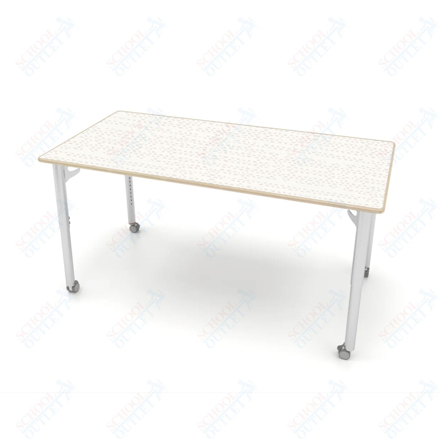 CEF ESTO Table 65.5" x 34" High - Pressure Laminate on Baltic Birch Top and Adjustable Height Legs - SchoolOutlet