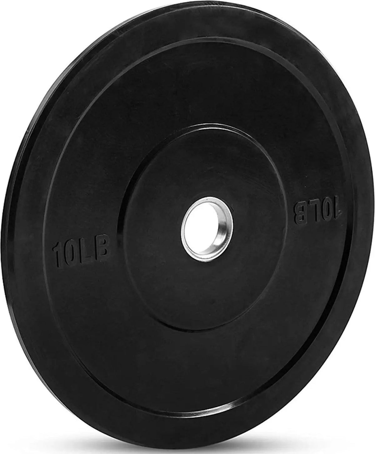 Champion Sports JFIT Rubber Bumper Plate 10 lb (CMP-J-RBP10BK)