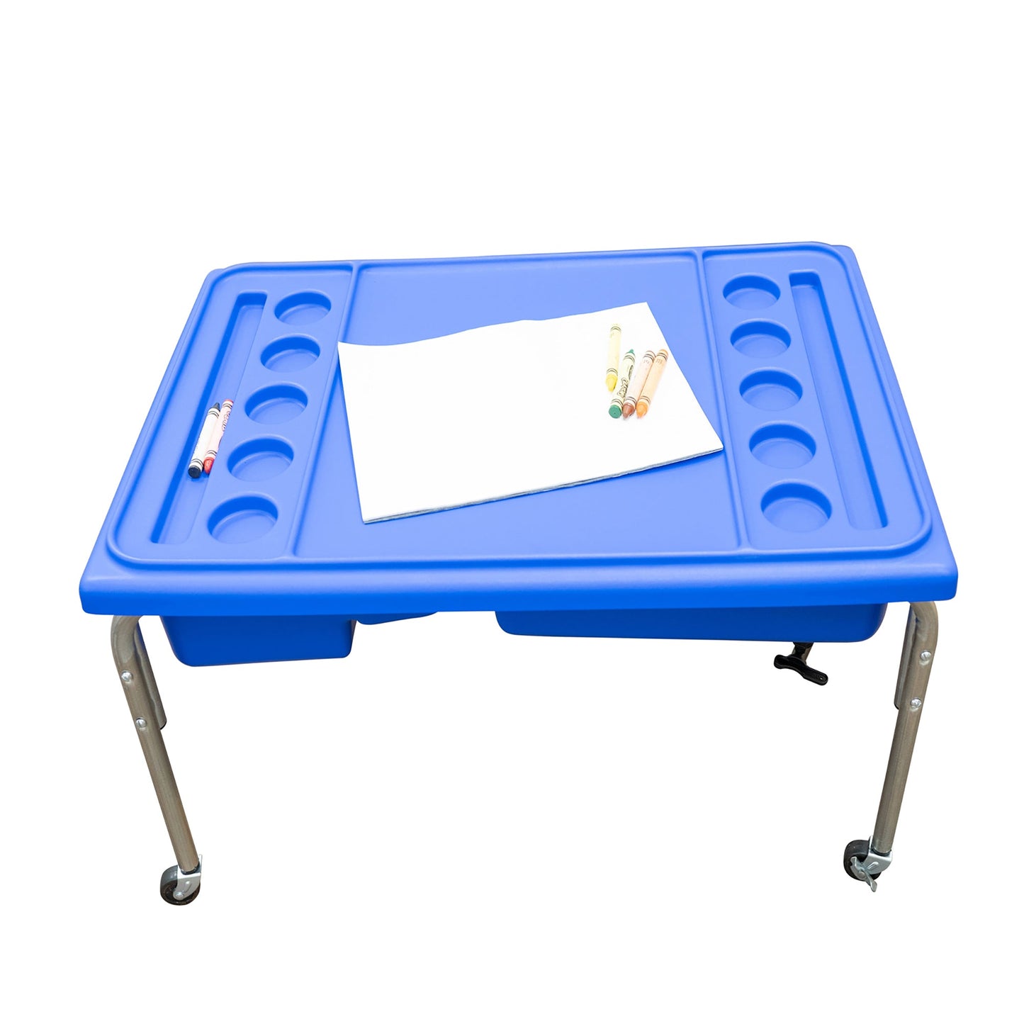 Children's Factory Neptune Sensory Table - 18" Table and Lid - SchoolOutlet