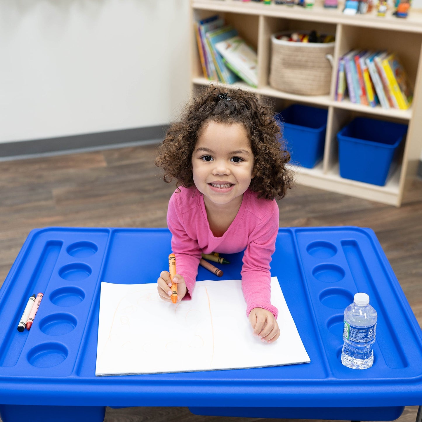 Children's Factory Neptune Sensory Table - 18" Table and Lid - SchoolOutlet