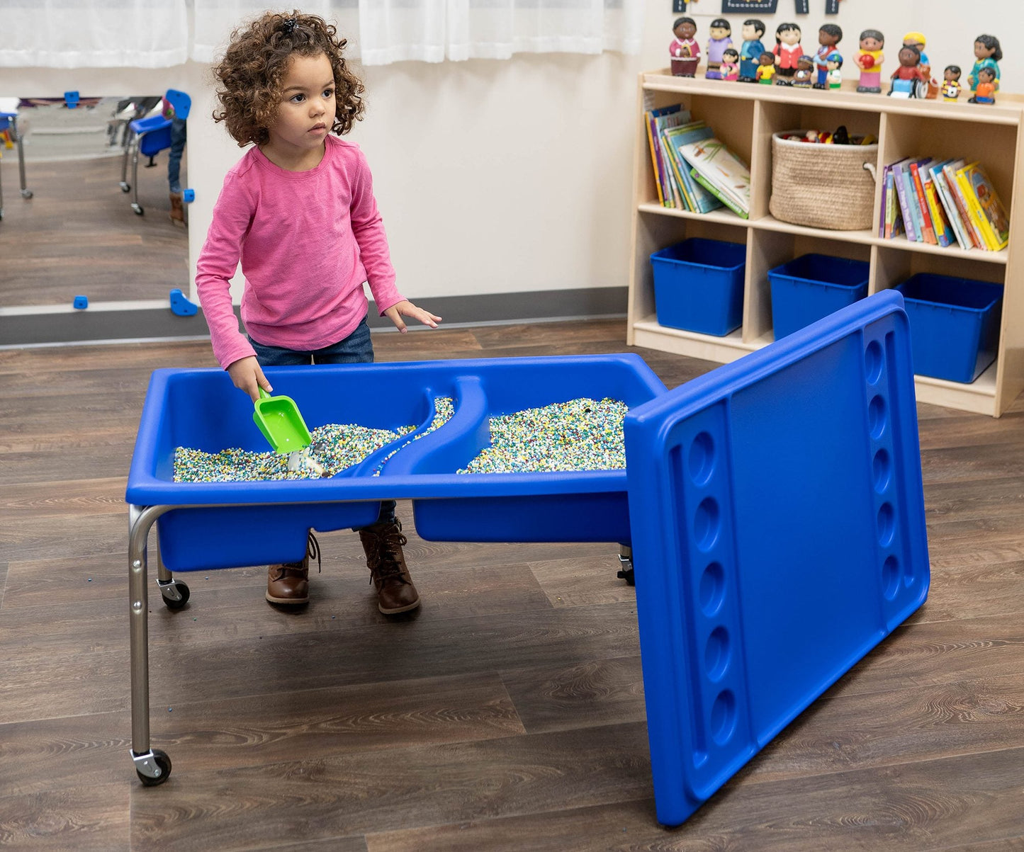 Children's Factory Neptune Sensory Table - 18" Table and Lid - SchoolOutlet