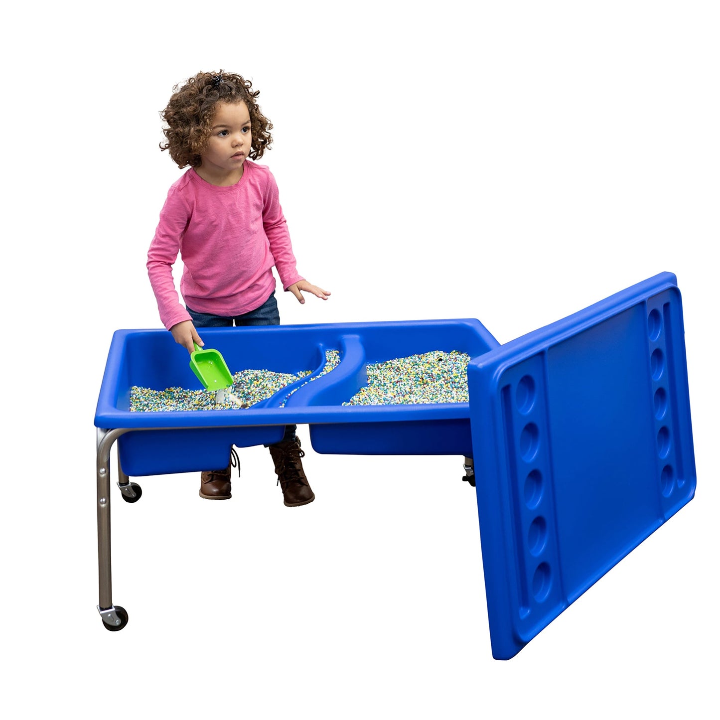 Children's Factory Neptune Sensory Table - 18" Table and Lid - SchoolOutlet