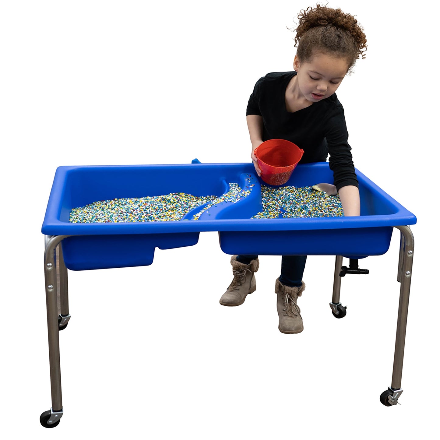 Children's Factory Neptune Sensory Table - 24" Table and Lid - SchoolOutlet