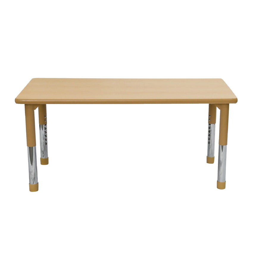 Angeles AS WE GROW Rectangular Adjustable Table - 24"W x 48"L - SchoolOutlet