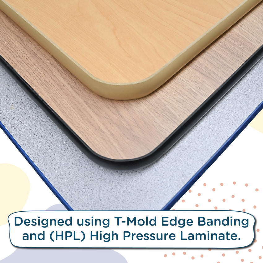 Angeles AS WE GROW Rectangular Adjustable Table - 30" x 72" - SchoolOutlet