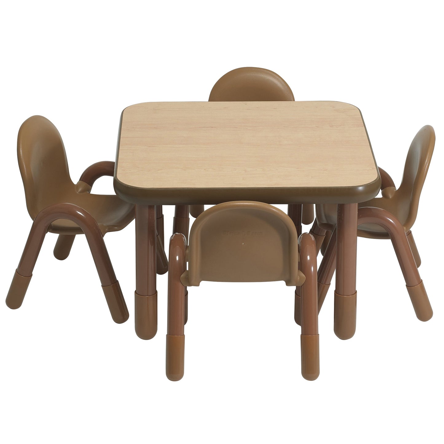 Angeles BASELINE Preschool 30" Square Table & Chair Set - SchoolOutlet