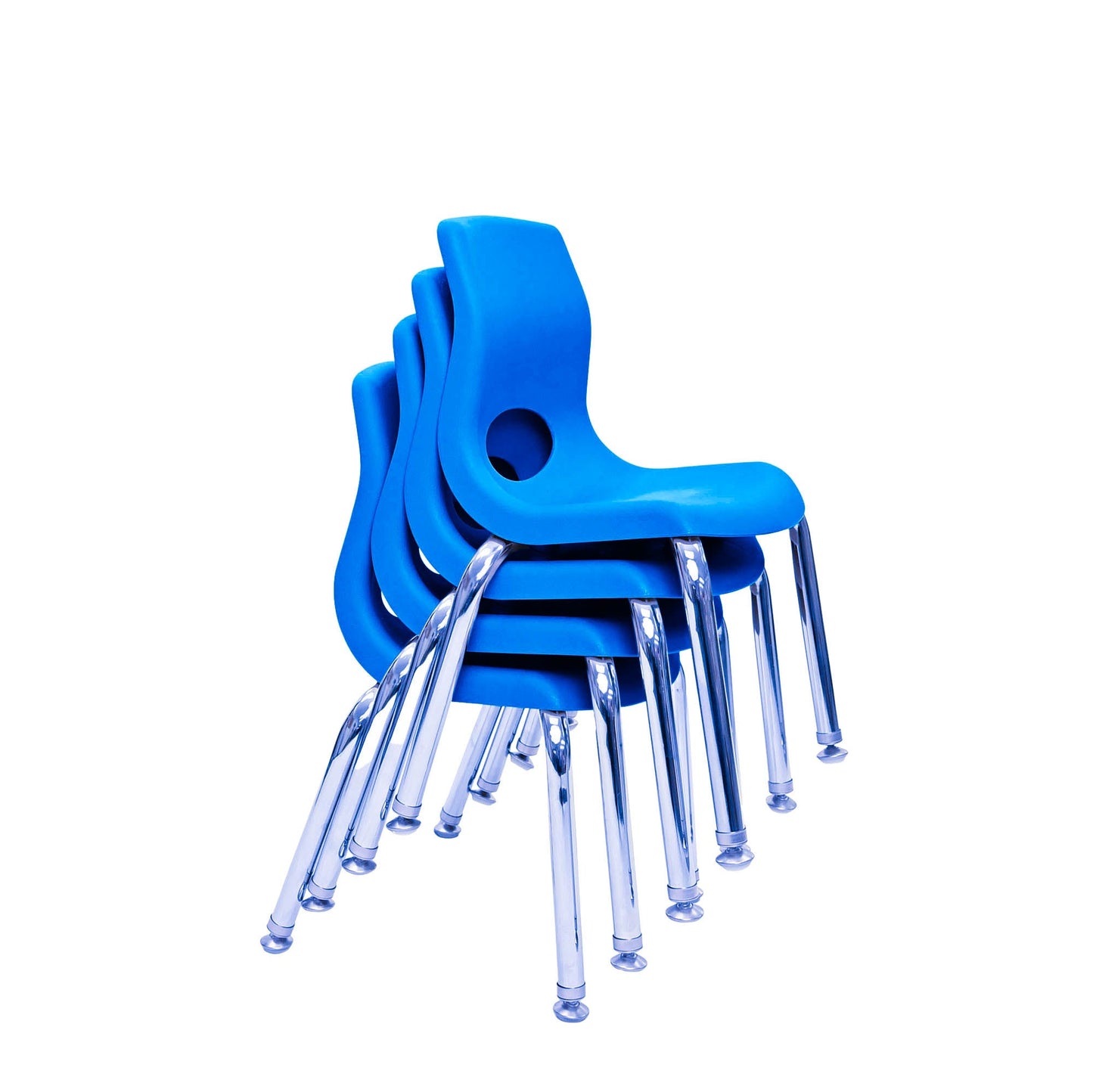 Angeles MyPosture Plus 12" Chair with Chrome Legs - Set of 4 - SchoolOutlet